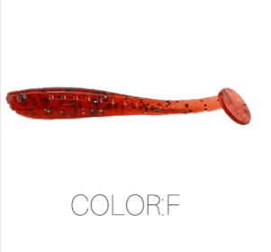 Supercontinent A soft bait new minnow 4cm/30pcs 2.7cm/50pcs fishing lures sinking tremor bait Soft Fishing Lure Fishy Worms lure (size: 4cm 30pcs 0.39g)