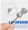 TOLU 2025 NEW Design Jig Head Hook With Metal Lip