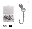 TOLU 2025 NEW Design Jig Head Hook With Metal Lip