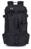 Tactical Fishing Backpack Tackle Bag with Rod Holders Fish Equipment Storage Molle Camping Hiking Outdoor Multifunctional Bag