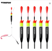 THKFISH Sea Fishing Float Slip Bobber 5g 10g 15g Floatage Freshwater Balsa Wood Slip Bobbers Buoys For Bass Fishing Tackle