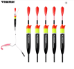 THKFISH Sea Fishing Float Slip Bobber 5g 10g 15g Floatage Freshwater Balsa Wood Slip Bobbers Buoys For Bass Fishing Tackle