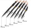 Ultrashort Telescopic Fishing Rod