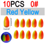 Vampfly 10pcs EVA Foam Float Bobber Buoys Bullet Oval Fishing Floats