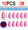 Vampfly 10pcs EVA Foam Float Bobber Buoys Bullet Oval Fishing Floats