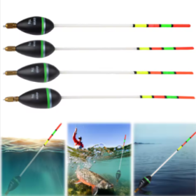Wood Long Tail Fishing Float (Color: 15g)