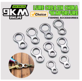 20~100Pcs Fishing Solid Ring Stainless Steel Sea Fishing Lures (Color: S 14mm 160kg, model number: 20 Pcs)