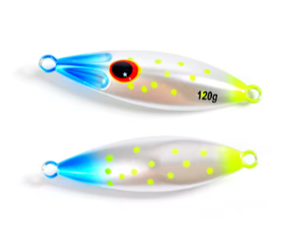 New Bee Slow Pitch Jig (Color: Blue Yellow, size: 100g)