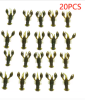 20pcs Crawfish Artificial Bait Shrimp Lobster Claw