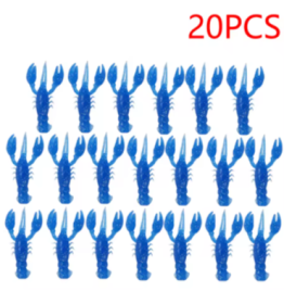 20pcs Crawfish Artificial Bait Shrimp Lobster Claw (size: C2)