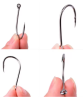 Aorace 100pcs/Box Fishing Hooks
