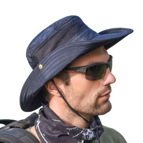 Bucket Hat Summer Men Women Fishing Boonie Hats (Color: Beige)