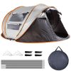 5-8 Person Pop Up Tent Automatic Setup Camping Tent