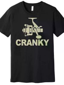 Crank Bait Funny Fishing Gift Premium T-Shirt, Funny Men's Short Sleeve Pattern (Color: black, size: XL)