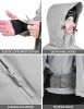 Heated Jacket, Ski Jacket Coat, With 12V/16000mAh Battery Pack, 5 Areas Heating Thicken Men Winter Coat