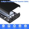 20000mAh 5V 2A Power Bank for Heated Jackets Vests Pants Gloves Scarves DC 7.4V 2A Heated Clothing Replacement Battery Pack for Men Women Vest Not Inc