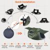 5-8 Person Pop Up Tent Automatic Setup Camping Tent