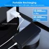 20000mAh 5V 2A Power Bank for Heated Jackets Vests Pants Gloves Scarves DC 7.4V 2A Heated Clothing Replacement Battery Pack for Men Women Vest Not Inc