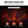 VEVOR X-Marks Fire Pit Grill Grate, Rectangle Cooking Grate, Heavy Duty Steel Campfire BBQ Grill Grid with Handle & Support X Wire, Portable Camping C