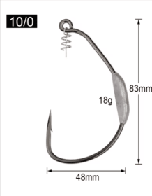 Spinpoler Raptor Hooks (size: 10-0 3PCs)