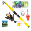 NGB 1.8/2.1m Telescopic Fishing Rod Reel Combo Full Kit Carbon