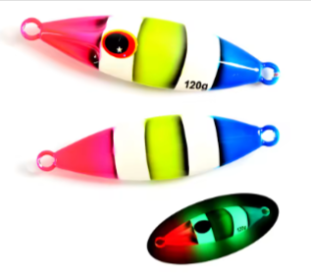 New Bee Slow Pitch Jig (Color: Pink Yellow Blue, size: 100g)
